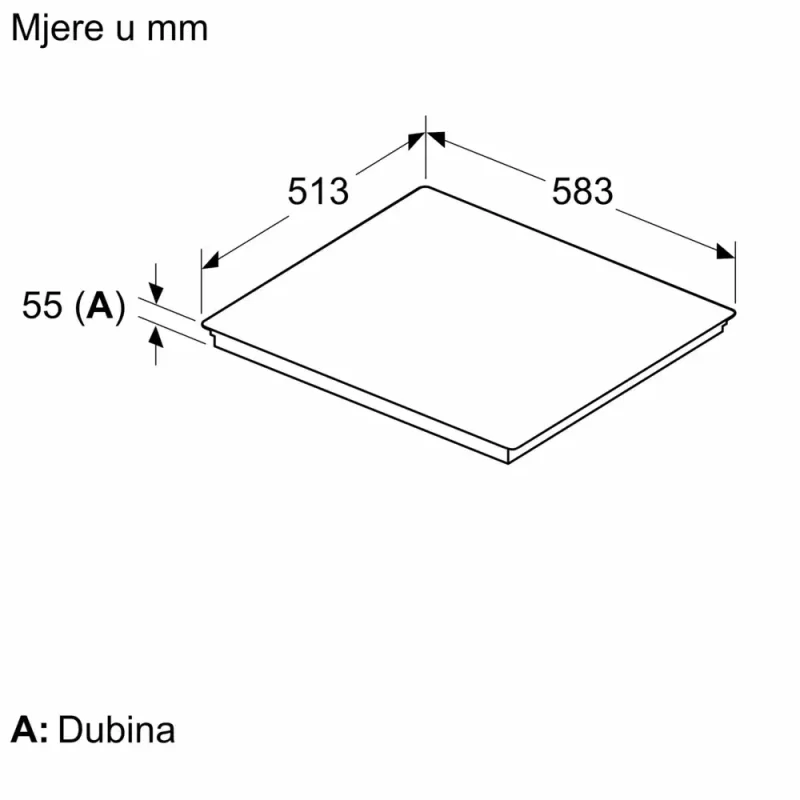 Ugradbena ploca za kuhanje Bosch PIX645HC1E