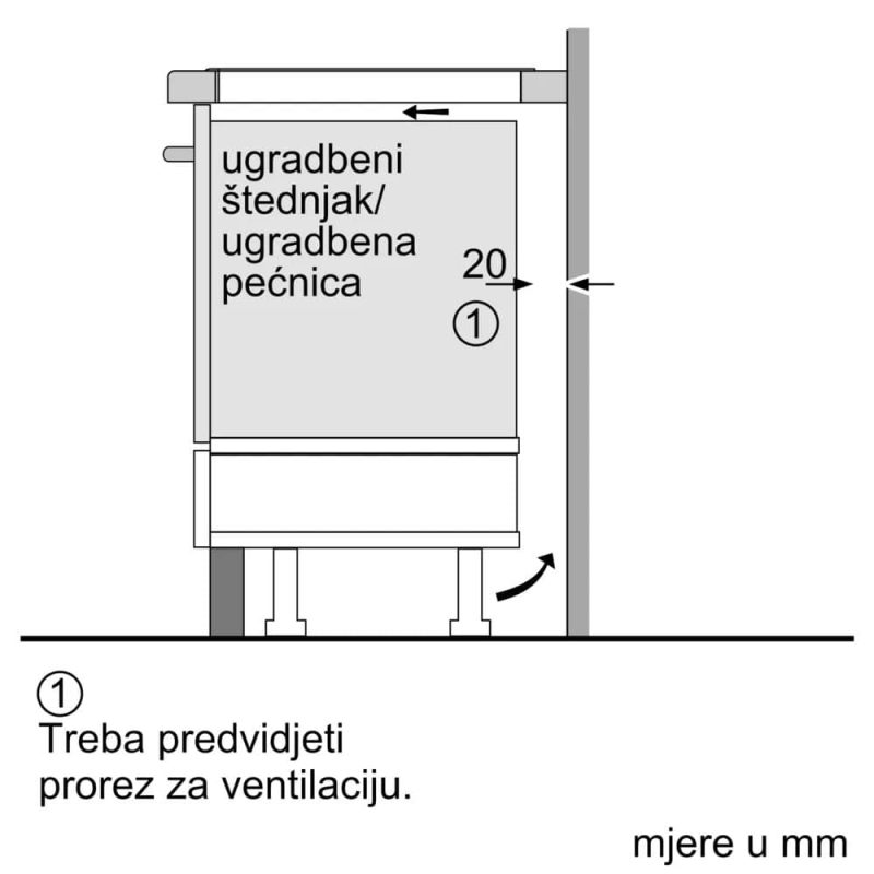 Ugradbena ploca za kuhanje Bosch PUE64KBB5E