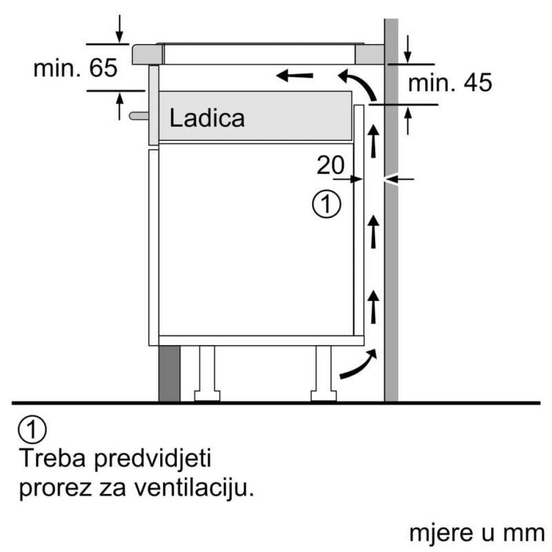 Ugradbena ploca za kuhanje Bosch PUE64KBB5E