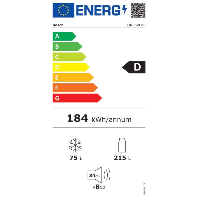 Ugradbeni hladnjak Bosch KIN96VFD0