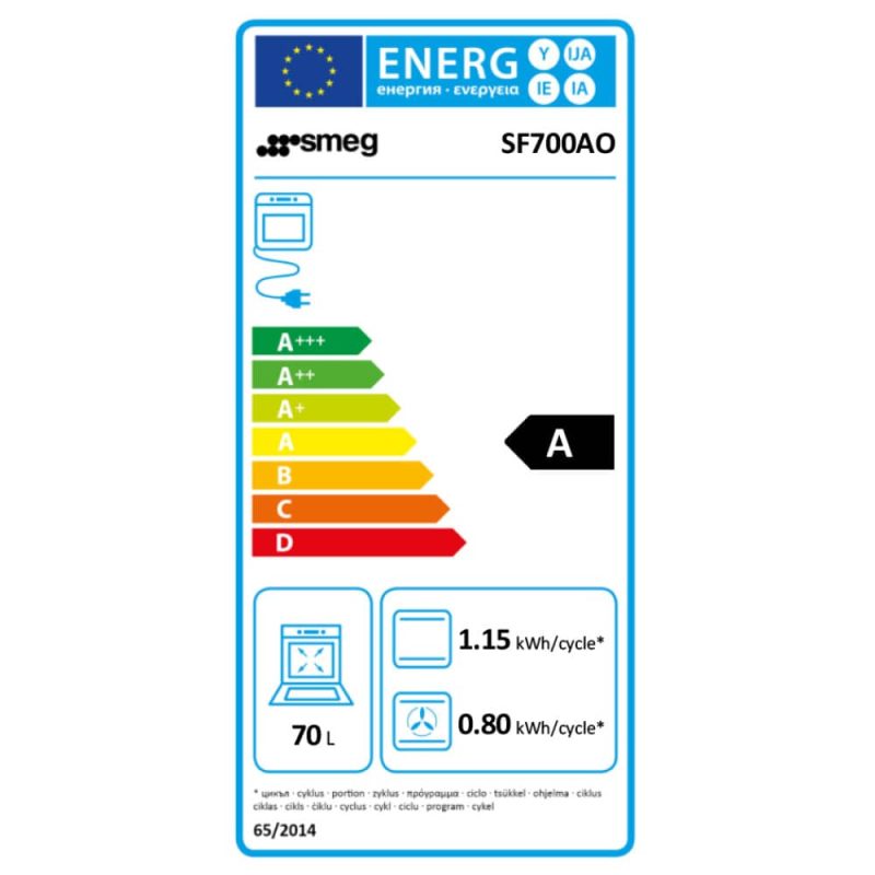 Ugradbena pećnica Smeg SF700AO