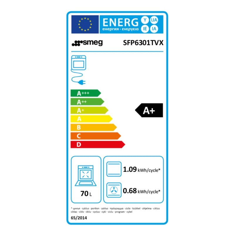 Ugradbena pećnica Smeg SFP6301TVX